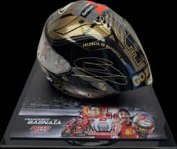 Pecco Bagnaia signed 2023 world champion helmet