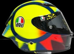 Valentino Rossi signed 2021 Soleluna helmet