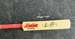 Virat Kohli signed MRF mini bat