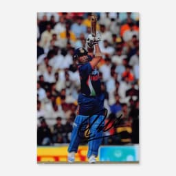 Sachin Tendulkar signed 6x4 photo