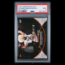 Khabib Nurmagomedov 2024 Topps Noche Full Circle, PSA 9