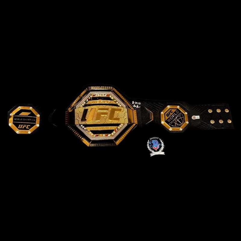 Sean O'Malley signed full-size UFC belt
