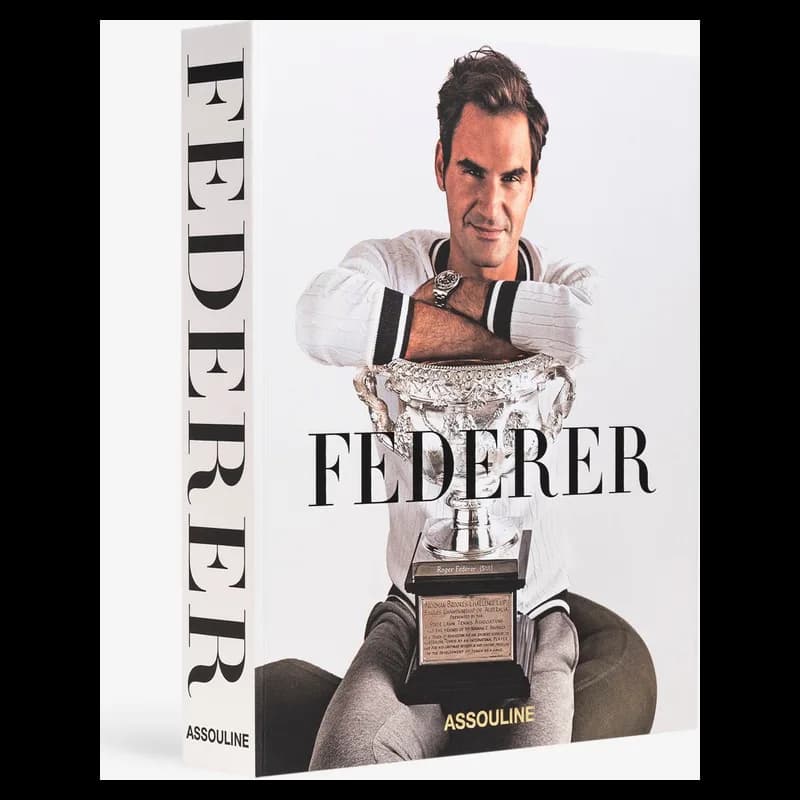 Federer, the Assouline Ultimate Collection, signed