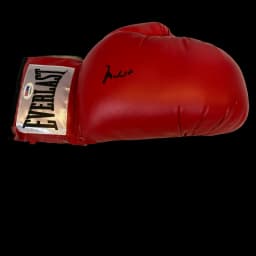 Muhammad Ali signed red Everlast glove, PSA/DNA 10