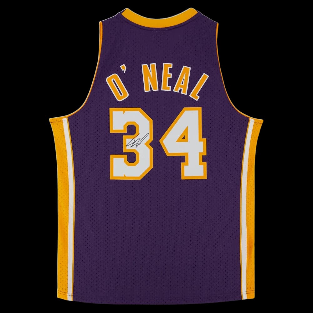 Shaquille O'Neal signed Lakers jersey