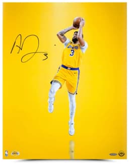 Anthony Davis signed "Isolation" 16x20