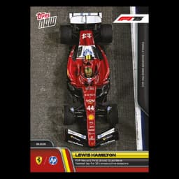 Lewis Hamilton Topps NOW 2025, card 069