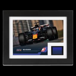 Max Verstappen RB22 replica bodywork piece, framed