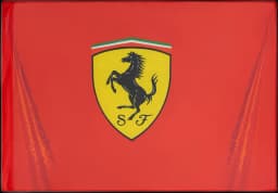 Scuderia Ferrari team flag