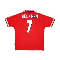 Beckham, Manchester United 1998/99 home, #7